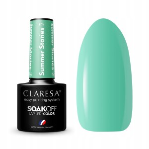 Claresa Lakier hybrydowy do paznokci Summer Stories 2 5g