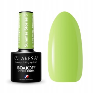 Claresa Lakier hybrydowy do paznokci Summer Stories 3 5g