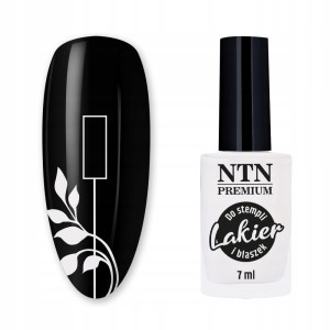 NTN Premium Lakier do stempli blaszek wzorków nr 58 biały 7ml
