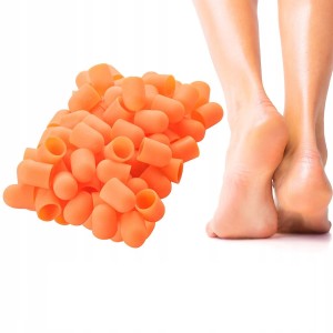 10x kapturek ścierny 13mm #180 korund pedicure