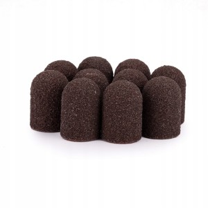 10x Kapturek ścierny frez do pedicure 16mm #100