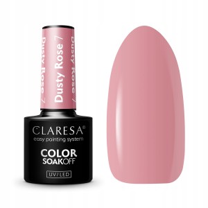 Claresa Lakier hybrydowy do paznokci Dusty Rose 7 5g