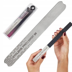 Staleks Pilnik Pro Expert 20 metalowy prosty nośnik MBE-20