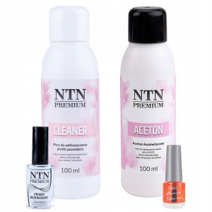 Zestaw uzupełniający do hybryd NTN - Primer Oliwka Cleaner Aceton
