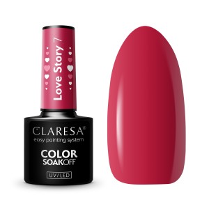 Claresa Lakier hybrydowy do paznokci Love Story 7 5g