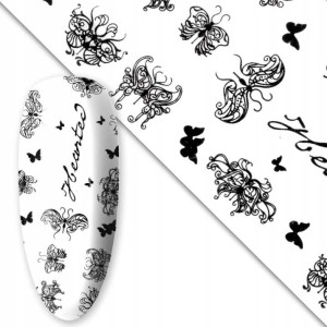 Folia transferowa do zdobień paznokci Butterflies 2 długość 100cm