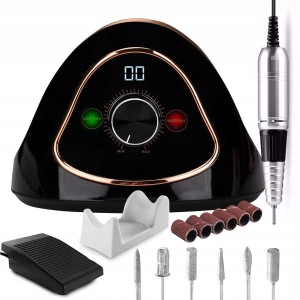Frezarka do manicure i pedicure M15 68W czarno-złota