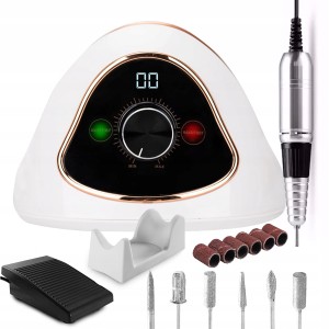 Frezarka do manicure i pedicure M15 68W biało-złota
