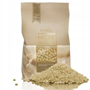 ItalWax White Chocolate Film Wax - wosk twardy w granulkach do depilacji bezpaskowej niskotemperaturowy 500 gram