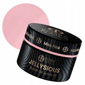 Boska Nails Jellysious Miss Pink 15ml budujący żel UV do paznokci
