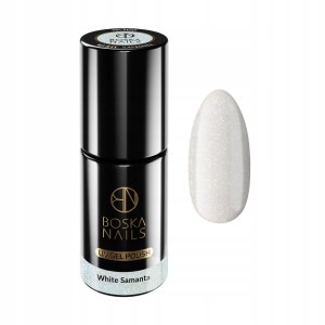 Boska Nails 360 White Samanta kolorowy lakier hybrydowy 6ml