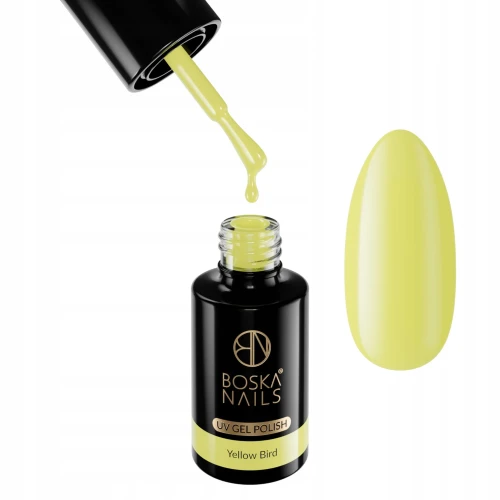 Boska Nails 408 Yellow Bird kolorowy lakier hybrydowy 6ml.jpg