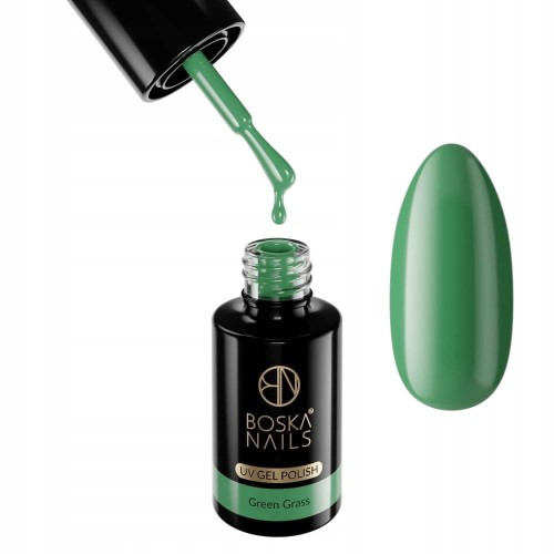Boska Nails 407 Green Grass kolorowy lakier hybrydowy 6ml.jpg