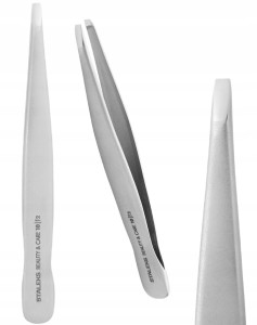 Staleks Pęseta Beauty & Care TBC-10/2 do regulacji brwi krawędzie wąskie i równe