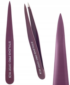 Staleks Pęseta Pro Expert 11/5B do regulacji brwi punktowa