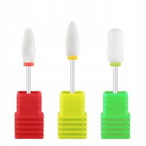 Zestaw 3x frez ceramiczny do manicure & pedicure ZFC03