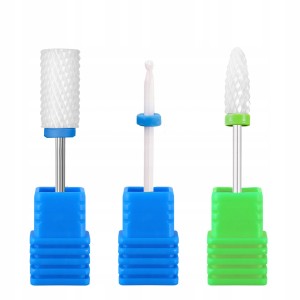Zestaw 3x frez ceramiczny do manicure & pedicure ZFC05