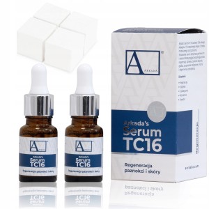 ARKADA 2x serum kolagenowe TC16 odbudowa + waciki - TYLKO ALLEGRO