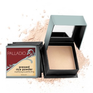 Palladio Rice Powder Translucent Prasowany puder ryżowy matujący do twarzy 7,25g