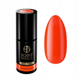 Boska Nails Island Paradise 418 Hawaiian Sunset kolorowy lakier hybrydowy 6ml