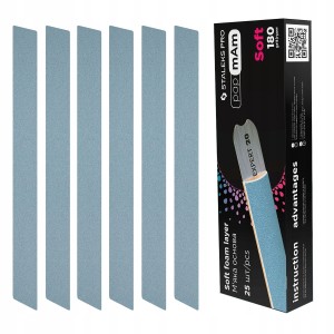 Staleks Exclusive DFCX-20-180-25 pilnik prosty gradacja 240 25 sztuk
