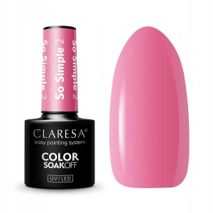 Claresa Kolorowy lakier hybrydowy So Simple #2 5g