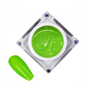 Molly Lac Art Artistic Gel Paint Gel nr 18 Green - żel kolorowy do zdobień zielony 5g