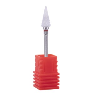 Frez ceramiczny do paznokci triangle choinka stożek delikatny S 3/32''