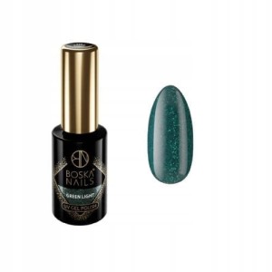 Boska Nails 446 Green Light kolekcja Special Time kolorowy lakier hybrydowy 6ml