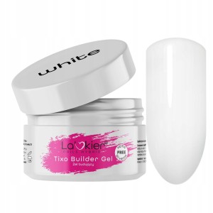 La'kier Żel budujący do paznokci UV LED tiksotropia Tixo Gel White 30g