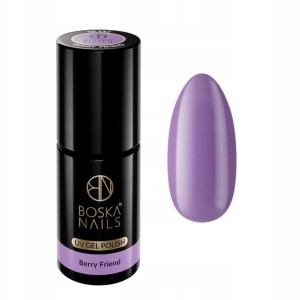 Boska Nails Kolorowy lakier hybrydowy do paznokci Pastel Fruit 452 Berry Friend 6ml