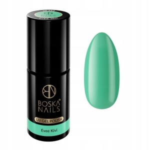 Boska Nails Kolorowy lakier hybrydowy do paznokci Pastel Fruit 455 Evee Kivi 6ml