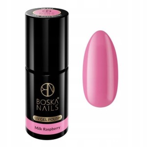 Boska Nails Kolorowy lakier hybrydowy do paznokci Pastel Fruit 456 Milk Raspberry 6ml