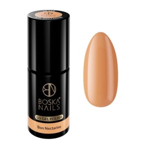 Boska Nails Kolorowy lakier hybrydowy do paznokci Pastel Fruit 458 Bon Nectarine 6ml