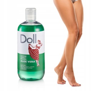 Xanitalia Doll Lotion tonik przed depilacją woskiem Aloe Vera (aloesowy) 500ml