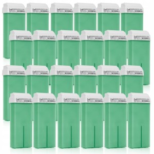 Xanitalia Doll Wosk w rolce do depilacji paskowej Te Verde (zielona herbata) 100ml 24 sztuki