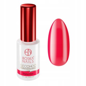 Boska Nails Kolorowy lakier hybrydowy do paznokci Secondo Anniversario 468 September 6ml