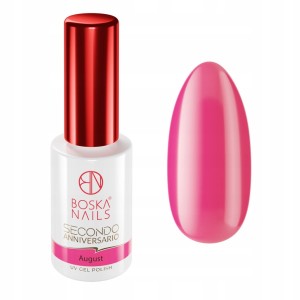Boska Nails Kolorowy lakier hybrydowy do paznokci Secondo Anniversario 467 August 6ml