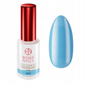 Boska Nails Kolorowy lakier hybrydowy do paznokci Secondo Anniversario 463 April 6ml