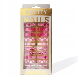 Gotowe tipsy samoprzylepne do przedłużania paznokci Press On Nails Ballerina #06 24 sztuki