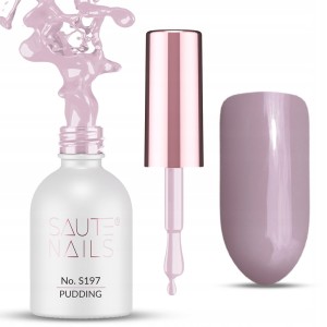 Saute Nails Kolorowy lakier hybrydowy do paznokci No. S197 Pudding 8ml