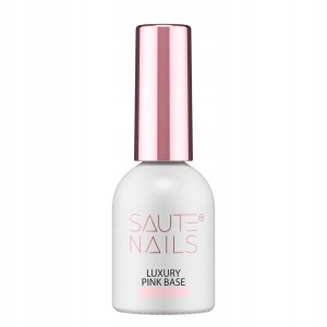 Saute Nails Luxury Base Baza hybrydowa do paznokci Pink 8ml