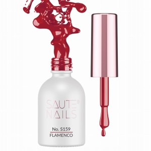 Saute Nails Kolorowy lakier hybrydowy do paznokci No. S159 Flamenco 8ml