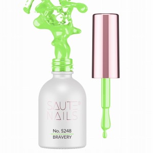 Saute Nails Kolorowy lakier hybrydowy do paznokci No. S248 Bravery 8ml