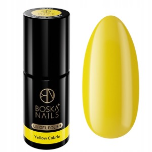 Boska Nails Summer Time 476 Yellow Cabrio kolorowy lakier hybrydowy 6ml
