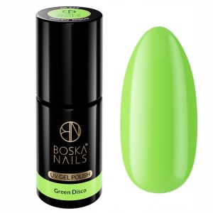 Boska Nails Summer Time 477 Green Disco kolorowy lakier hybrydowy 6ml