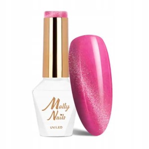 Molly Nails Cat Eye Neon Flashy 173 Lakier hybrydowy z efektem kociego oka 8g
