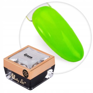 Molly Lac Paint Gel 14 Green Żel do zdobień ombre i ornamentów HEMA/Di-HEMA Free 5g