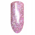 03 La’kier Diamond Dust Pink Stardust 15g hipoalergiczny samopoziomujący żel budujący do paznokci z efektem Flash.jpg