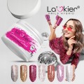 La’kier Diamond Dust Ruby Sparkle 15g hipoalergiczny samopoziomujący żel budujący do paznokci z efektem Flash 05.jpg